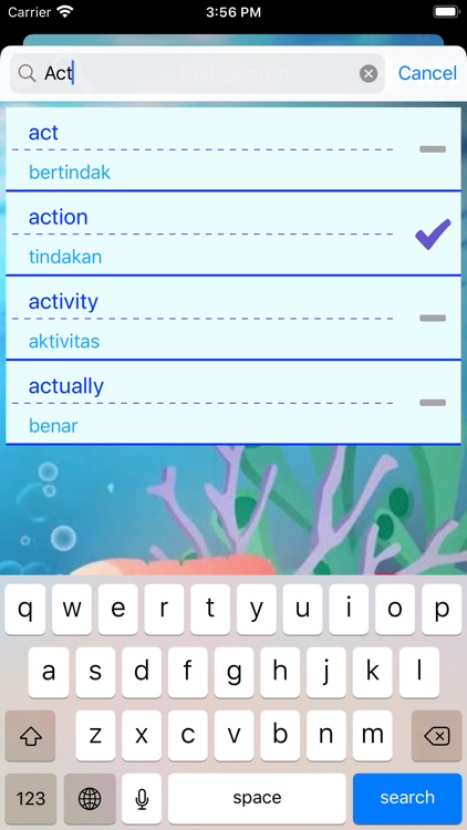Learning words in Indonesian screenshot-6