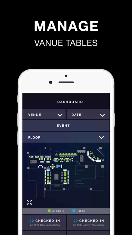 GEM X - Venue Management App