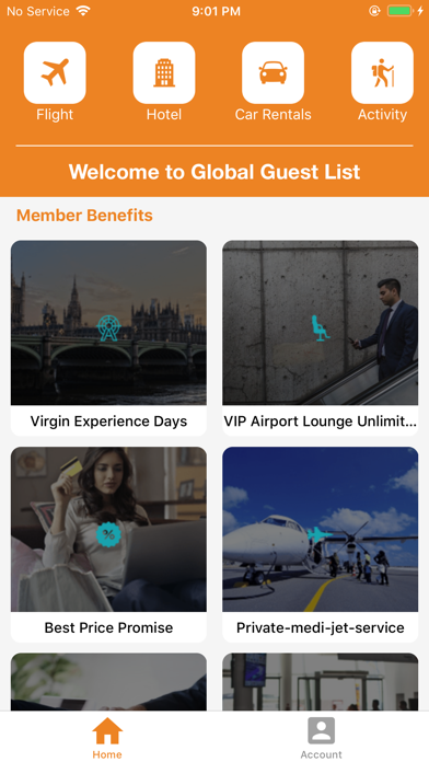 Global Guest List screenshot 2