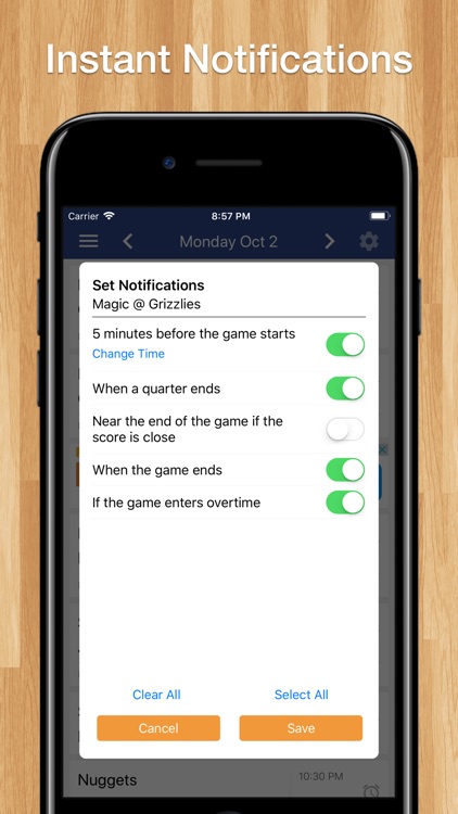 Basketball Schedules for NBA screenshot-3