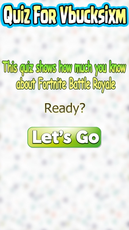 Quiz For V bucks