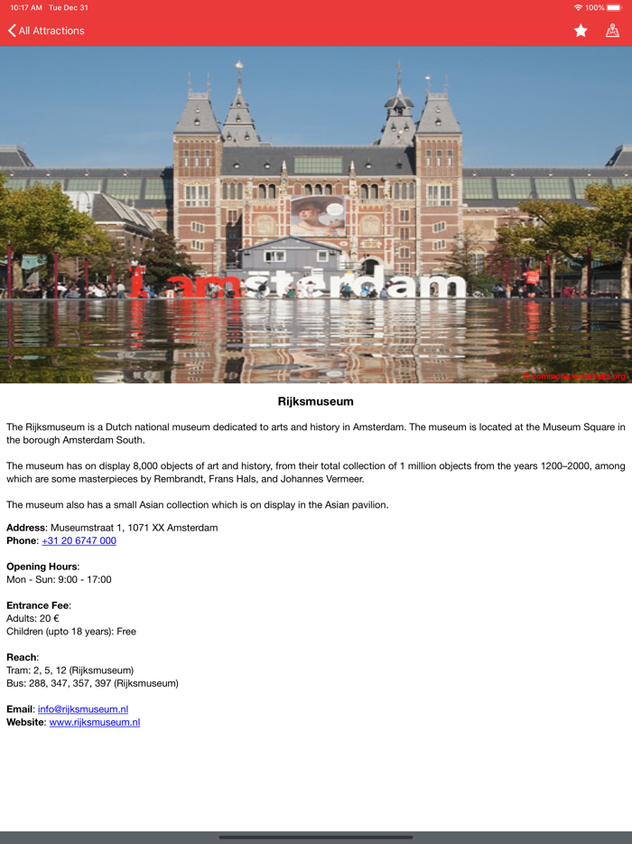 Amsterdam Offline City Guide