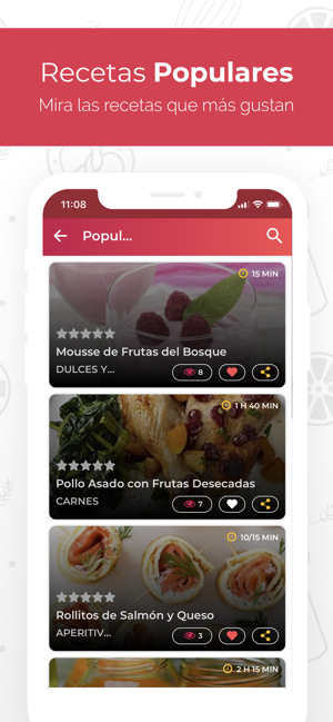 Recetas de Cocina en Español(圖5)-速報App