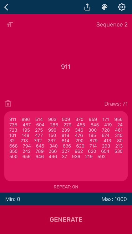 Random Number Generator App screenshot-6