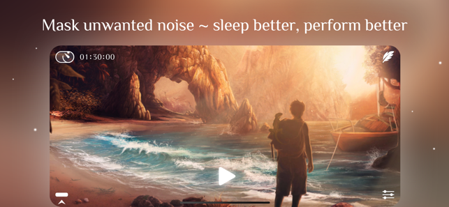 Snímek obrazovky Sunny Sea Ocean Sleep Sounds