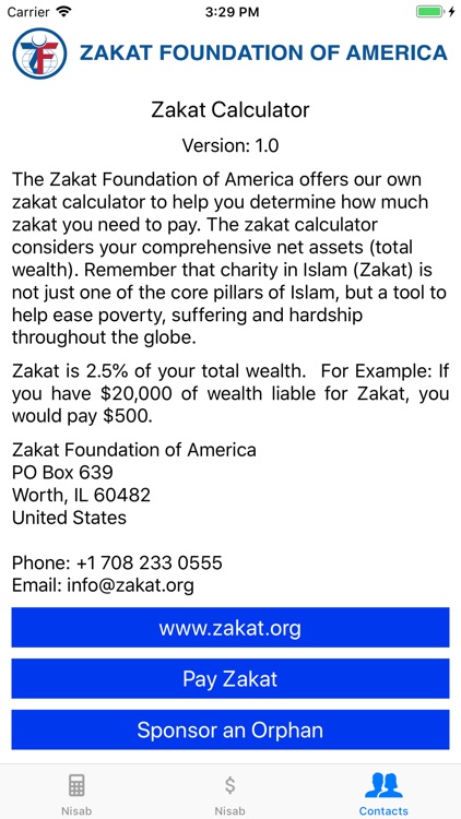 Accurate Zakat Calculator