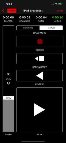 Captura 1 Teleprompter Controller iphone
