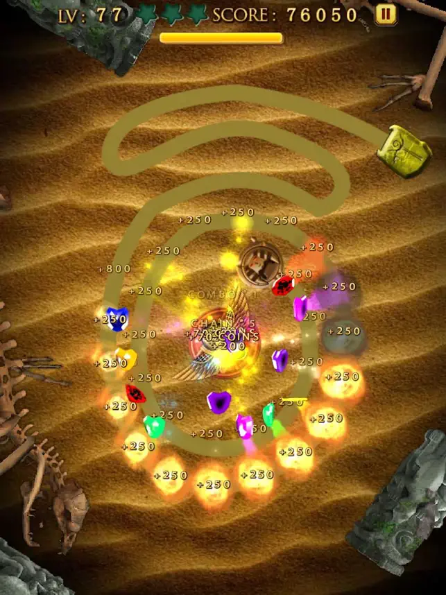Captura de Pantalla 6 amZumas - Pharaoh Revenge iphone