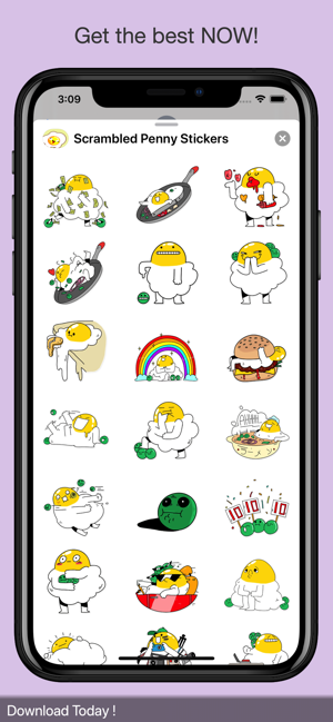 Scrambled Penny Sticker(圖2)-速報App