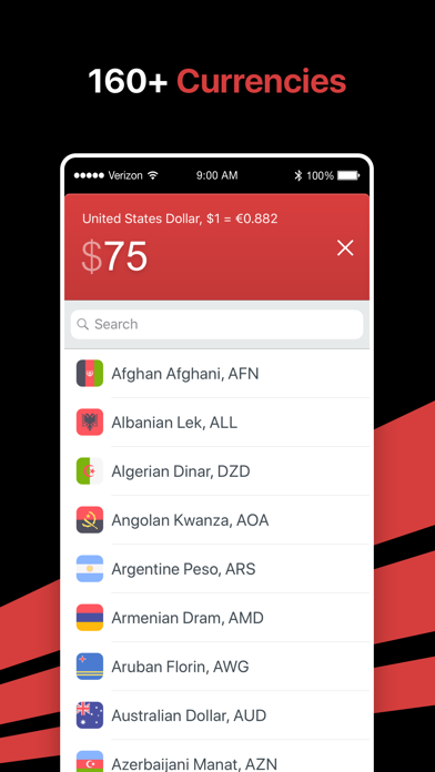 GlobeConvert - Currency & Units Converter - Free Screenshot 5