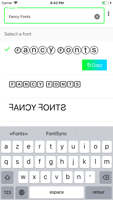 Fontify - Fonts for iPhones screenshot 2