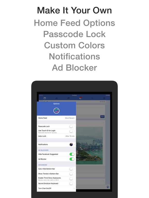 Friendly Plus with AdBlock : login with multiple facebook, instagram or messenger accounts screenshot