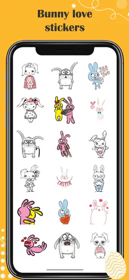Game screenshot Bunny Love Stickers mod apk