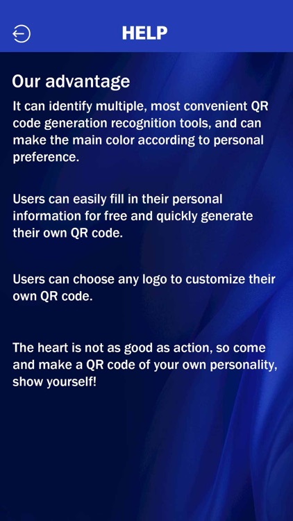 Smart QR code generation