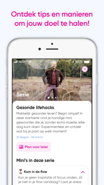 Actify, de vitaliteitscoach
