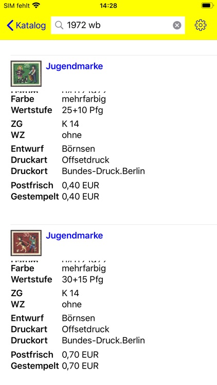 Deutsche Briefmarken: Katalog screenshot-4