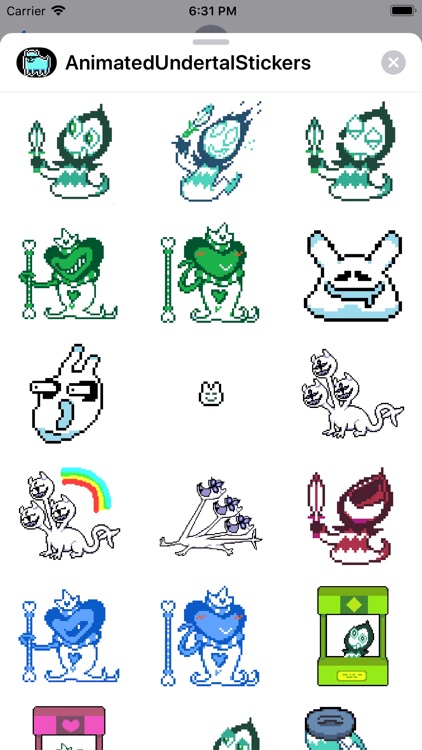 Animated Undertal Stickers screenshot-3