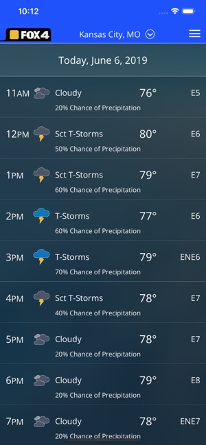 WDAF Fox 4 Kansas City Weather(圖3)-速報App