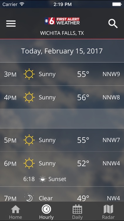 First Alert 6 Weather