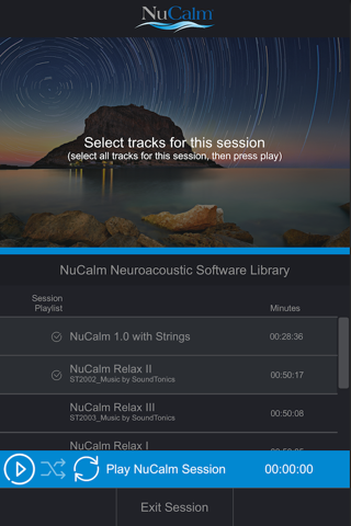 NuCalm screenshot 2