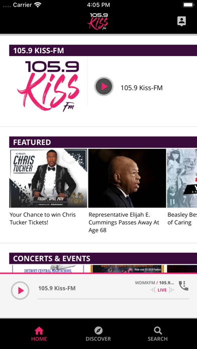 How to cancel & delete 105.9 KISS-FM - Detroit from iphone & ipad 1