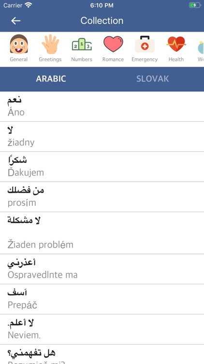 Arabic Slovak Dictionary