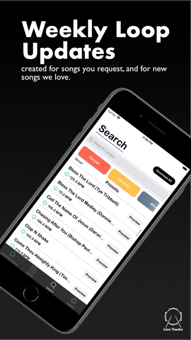 LiveTrackz - Live Music Loops screenshot 4