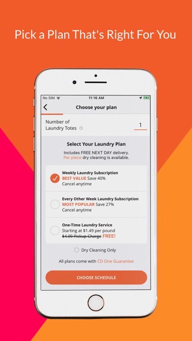CD One Laundry & Dry Cleaning screenshot 3
