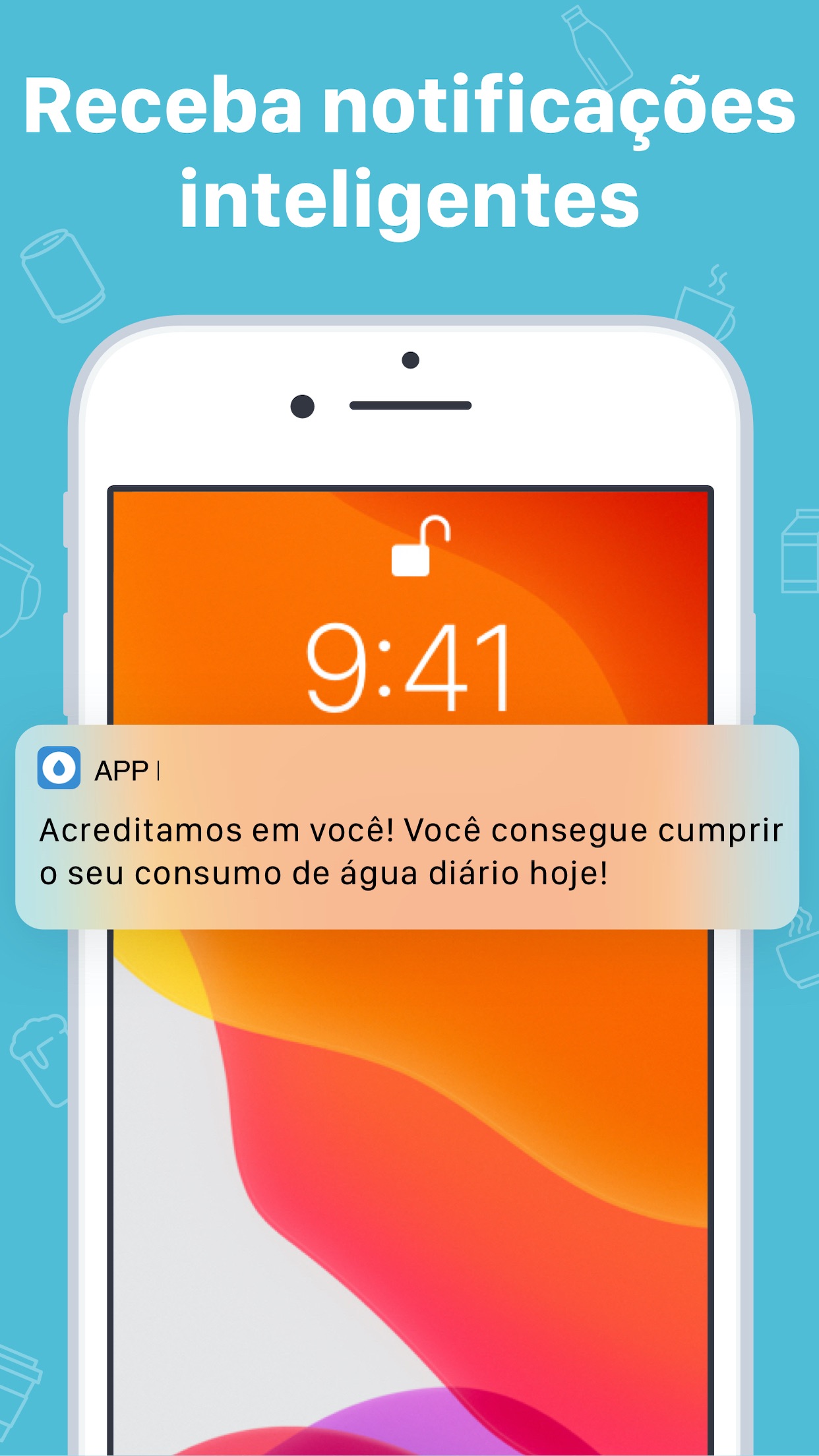 Screenshot do app Saldo de Água