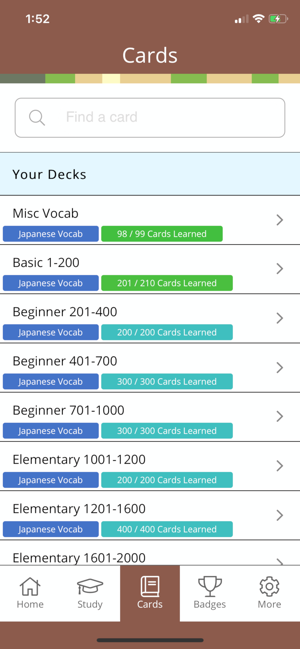 HammerCards - Learn Japanese(圖4)-速報App