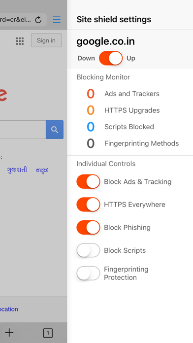 Mango: Fast Browser & AdBlock screenshot 3