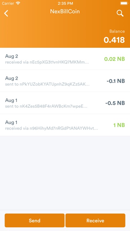 NexBillCoinWallet