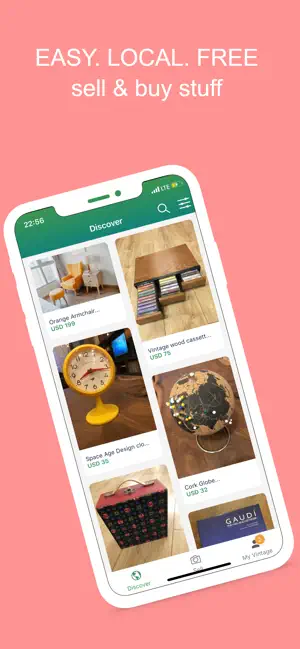 Screenshot 1 Vintage - Sell & Buy Stuff iphone