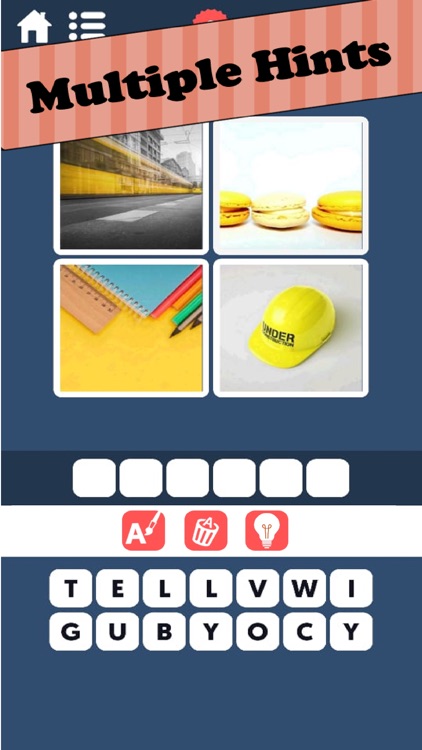 Word Bomb: 4 pics 1 word