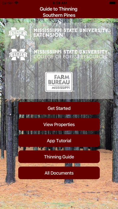 How to cancel & delete MSUES Southern Pine Thinning from iphone & ipad 1