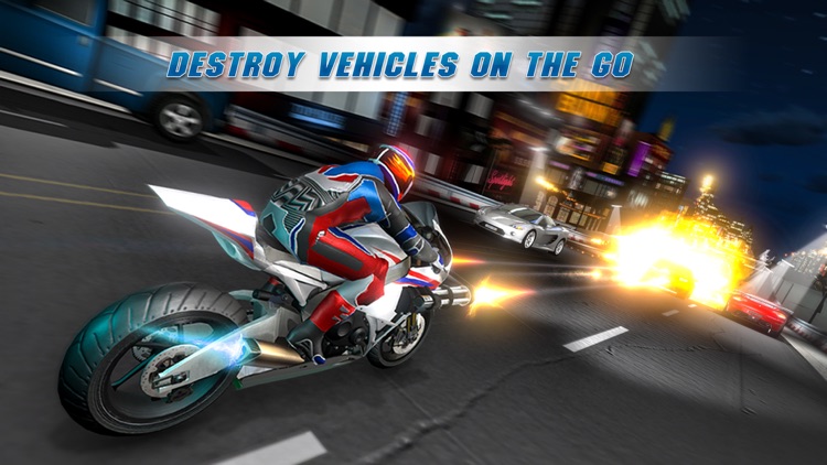 Shooting Bike Racing Simulator screenshot-3