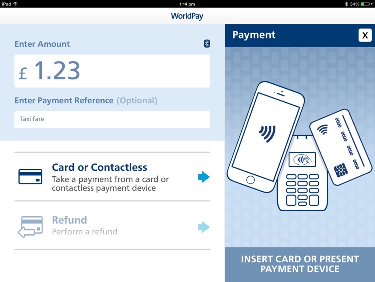 Worldpay Total for iPad