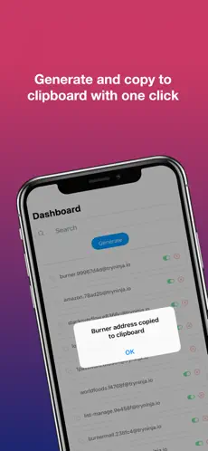 Captura 2 Burner Mail iphone