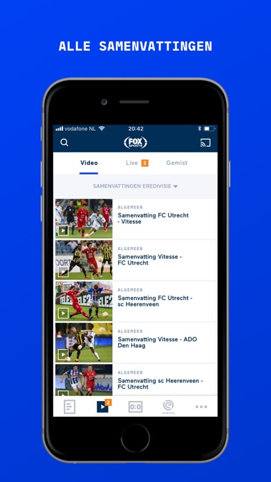 【图】FOX Sports NL(截图2) 【图】FOX Sports NL(截图2)
