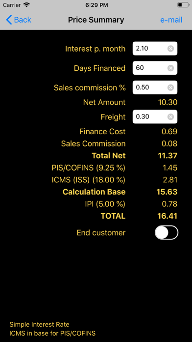 BR-Calc screenshot 4