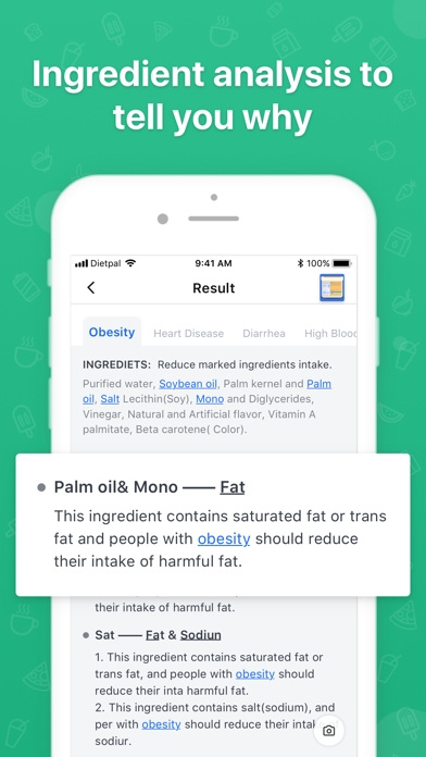 DietPal - Identify Ingredients screenshot 2