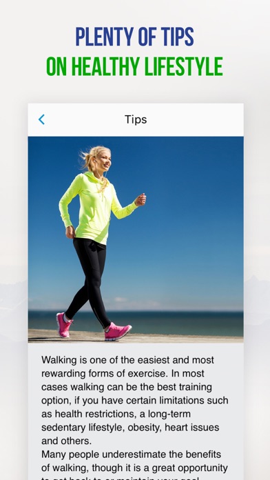 Walking for Weight Loss: training plan, GPS, how-to-lose-weight tips by Red Rock Apps Screenshot 5