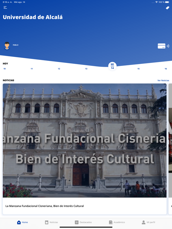 UAH - Universidad de Alcalá screenshot 2