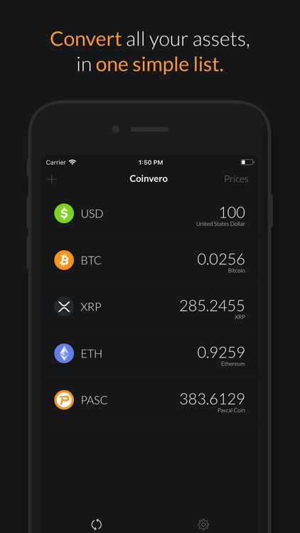 Coinvero - Crypto Converter