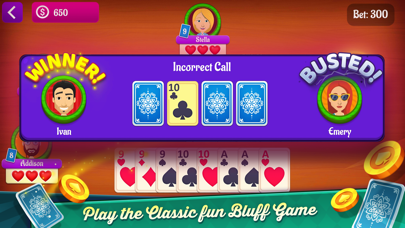 Bluff: Fun Family Card Game screenshot 3
