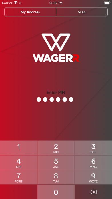Wagerr Wallet screenshot 2