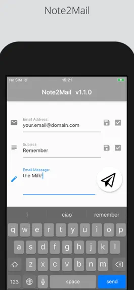 Game screenshot Note2Mail mod apk