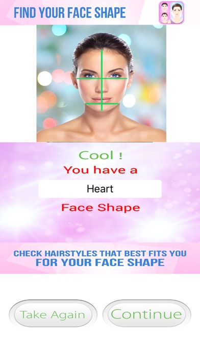 Finden Sie Ihre GesichtsformScreenshot von 4