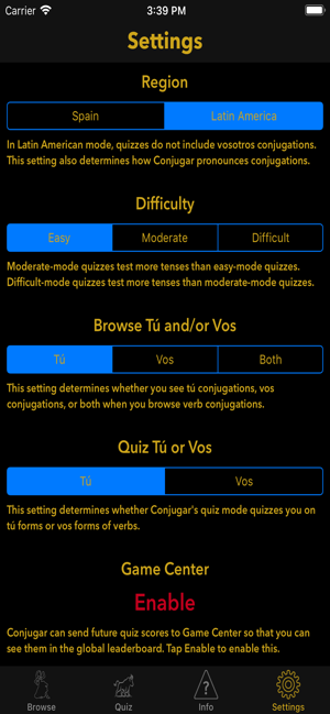 España: aprendizaje de verbos(圖6)-速報App