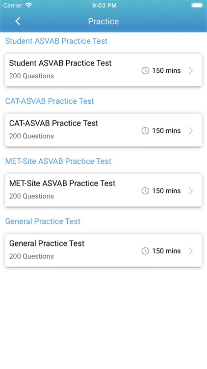 ASVAB Military Entrance Test